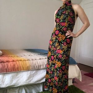 Flower Power Vintage Gown w/ Bolero 🌻